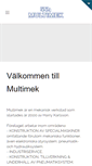 Mobile Screenshot of multimek.se